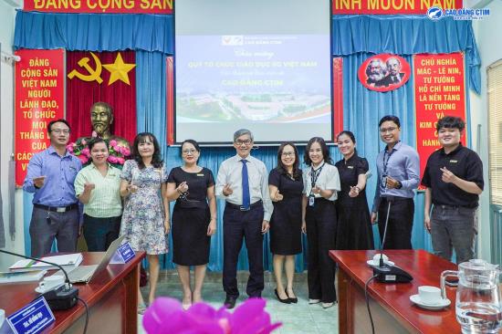 Cao đẳng CTIM làm việc với trường Đại học Fooyin, Đài Loan và Tổ chức Giáo dục IIG Việt Nam